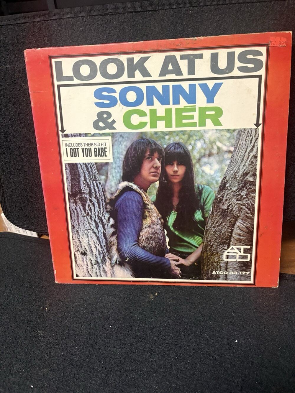 Sonny & Cher Look At Us LP ATCO 33-177 Mono 1965 I Got You Babe